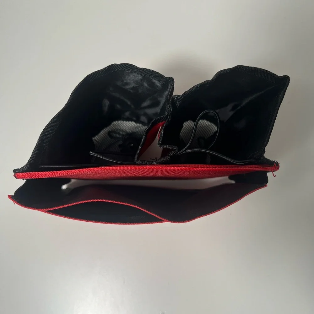 American Airlines Aviator Luggage Travel Beverage Cup Holder Caddy Pouch